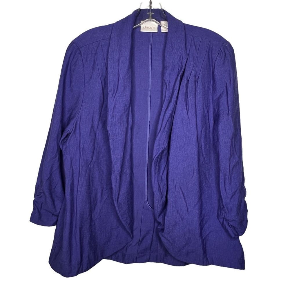 Chicos Purple Jacket